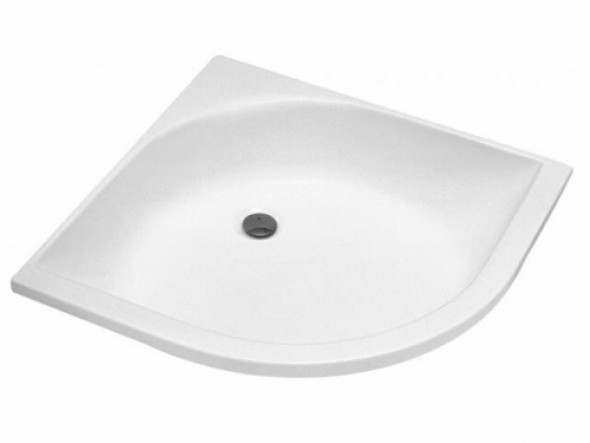 Koło brodzik półokrągły głęboki 80x80x21cm, promień 450, XBN0380000