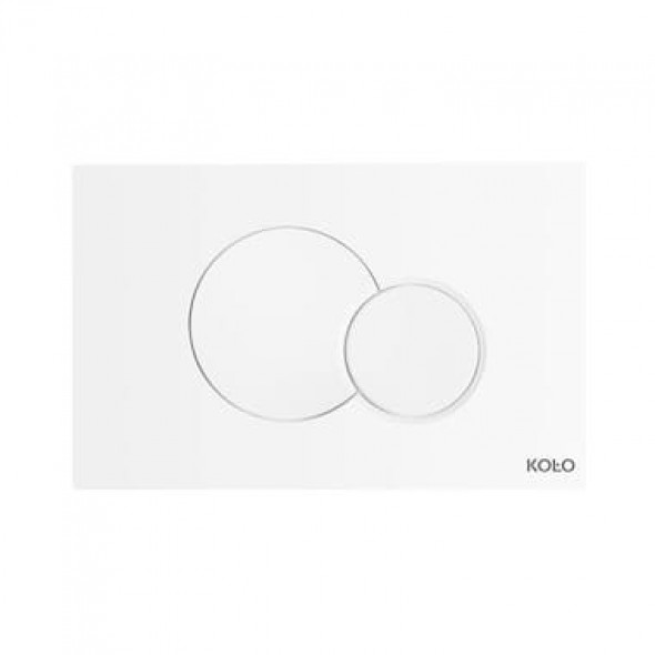 Koło Eclipse 2 przycisk spłukujący biały Koło 94150001