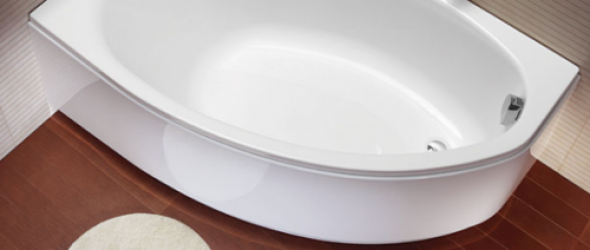 Koło Elipso obudowa do wanny 160x100 cm, lewa PWA0661