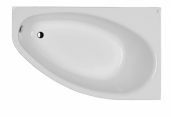 Koło Elipso wanna asymetryczna 140x100 cm, prawa XWA0640