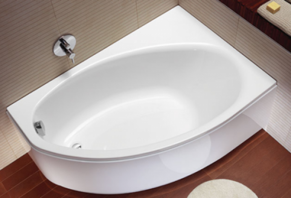 Koło Elipso wanna asymetryczna 150x100 cm, prawa XWA0850