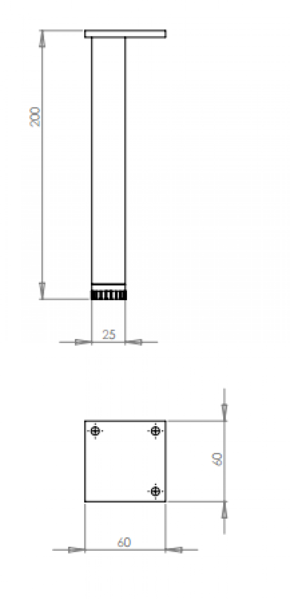 Koło Nova Pro nóżki meblowe 2 szt 99439