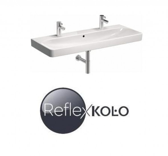 Koło Traffic umywalka 120x48 cm Reflex L91520900