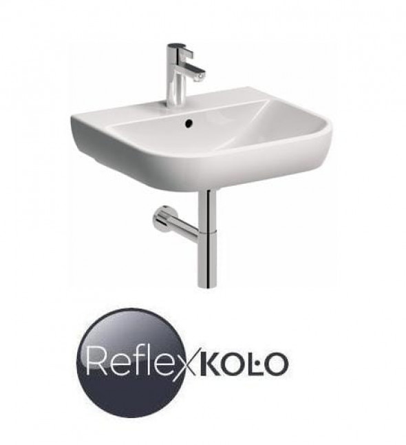Koło Traffic umywalka 60x48 cm Reflex L91160900
