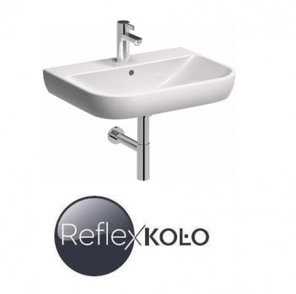 Koło Traffic umywalka 65x48 cm Reflex L91165900