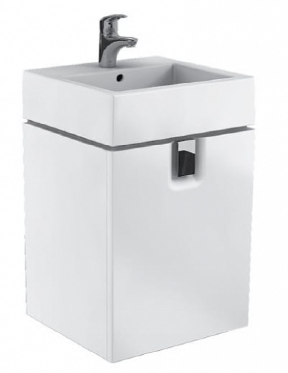 Koło Twins szafka wisząca podumywalkowa 60 cm, biały połysk 89486000