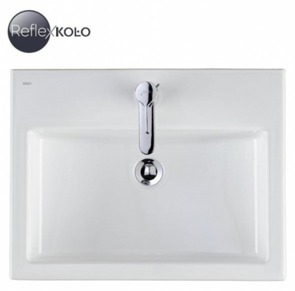 Koło Twins umywalka 50x46cm Reflex L51150900