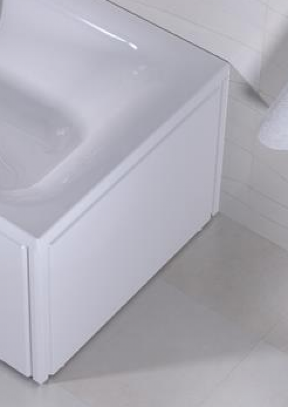 Koło Uni 2 panel uniwersalny boczny 70cm, biały PWP2373