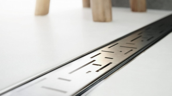 Lorac Cubo Jano odpływ liniowy l-900mm z podwójnym syfonem OL-90C2J