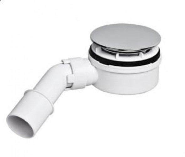 McAlpine syfon brodzikowy ø90mm, h zabudowy 65mm HC2730LCPN-PB