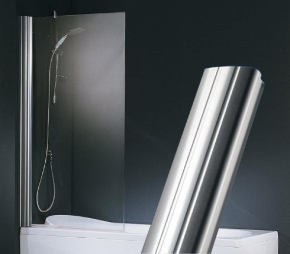 Novellini Aurora 1 parawan nawannowy 75x150cm AURORAN175-1B