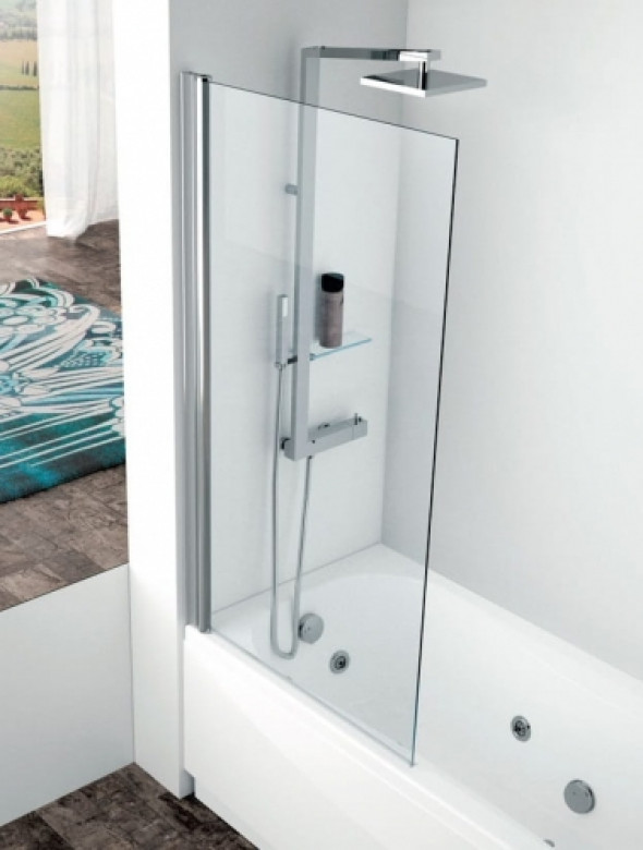 Novellini Aurora 1 parawan nawannowy 80x150cm AURORAN180-1K