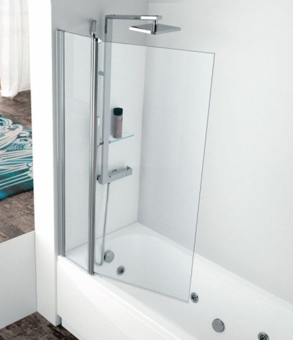 Novellini Aurora 3 parawan nawannowy produkowany na wymiar AURORAN3SP-1K