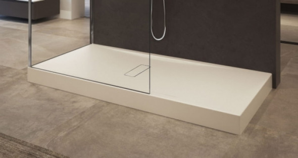 Novellini Custom brodzik prostokątny 100x80x12cm ze zintegrowaną obudową, beżowy CU1008011-11