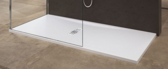 Novellini Custom brodzik prostokątny 180x90x3,5cm, biały mat CU180904-79