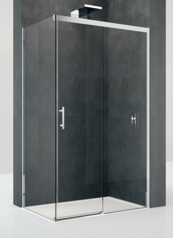 Novellini Kali PH+FH kabina prostokątna 160x80 cm KALIPH156FH78-1B