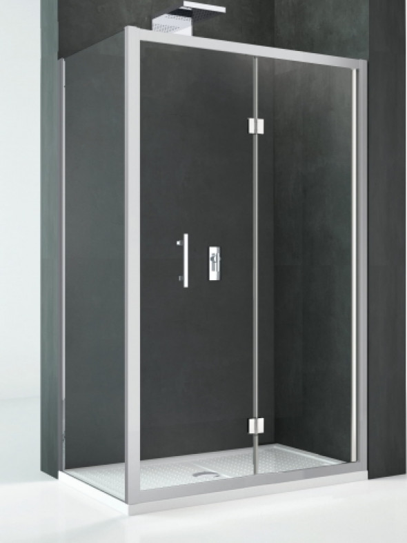 Novellini Kali SF kabina prostokątna 100x70cm, drzwi składane KALIS95F68-1B