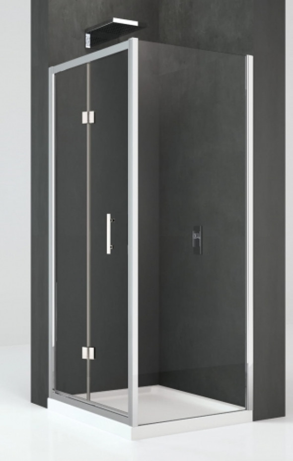 Novellini Kali SF kabina prostokątna 90x70cm, drzwi składane KALIS85F68-1B