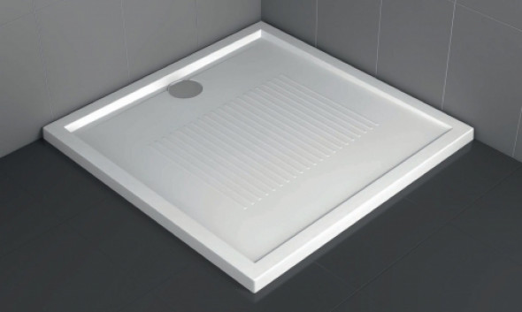 Novellini Olympic New brodzik kwadratowy 80x80x4,5cm, biały OLN804-30