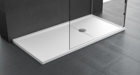 Novellini Olympic Plus brodzik prostokątny 120x90x4,5cm, biały mat OL120904-79