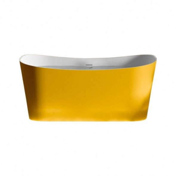 Novellini Ship wanna wolnostojąca 150x70cm, senape/biały mat SHI115070-F5