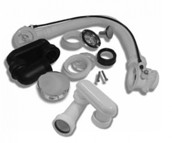 Novellini syfon wannowy chrom COLSCA-K