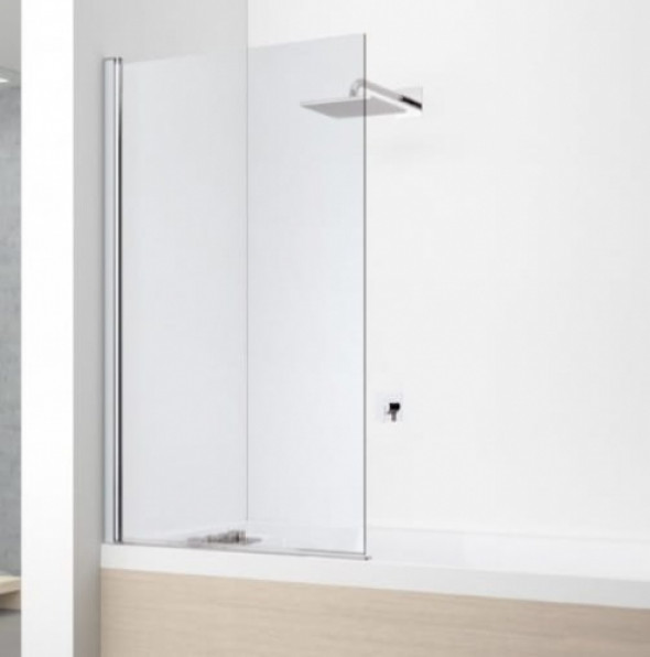 Novellini Young 2.0 1V parawan nawannowy 75x150cm, profil chrom, szkło bezbarwne Y21V75-1K