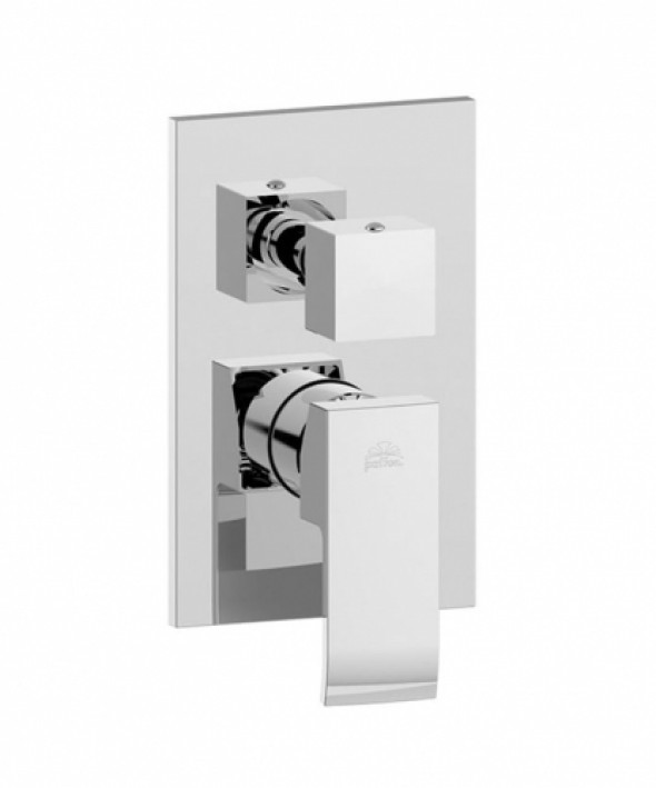 Paffoni Elle bateria podtynkowa z zaworem 3-drożnym EL019CR