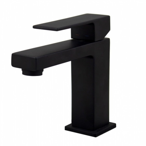 Paffoni Elle black bateria umywalkowa, bez korka, czarny mat EL071NO