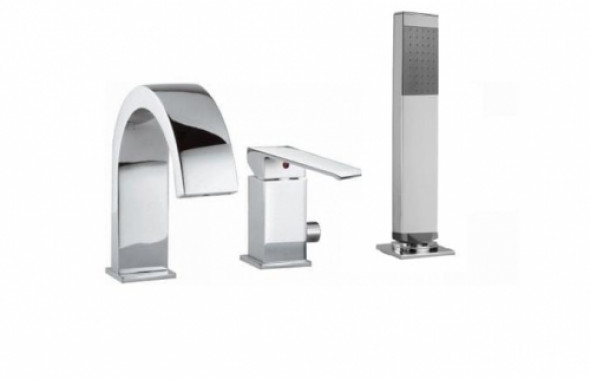 Paffoni Level Standard bateria wannowa 3-otw. LES040CR