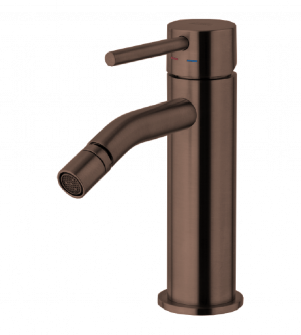 Paffoni Light bateria bidetowa bez korka, nikiel matowy LIG131NKNSP