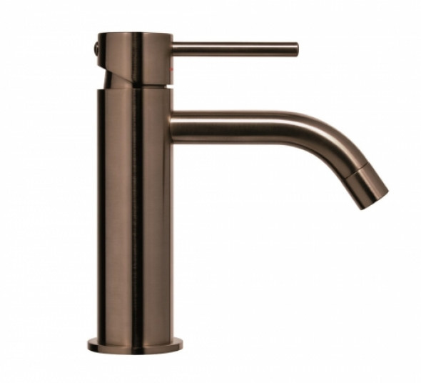 Paffoni Light bateria umywalkowa bez korka, czarny nikiel matowy LIG071NKNSP