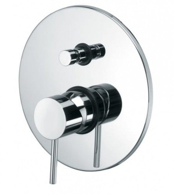 Paffoni Light bateria wannowo-natryskowa podtynkowa, chrom LIG015CR