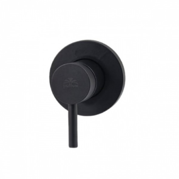 Paffoni Light Black bateria natryskowa podtynkowa, czarny mat LIG010NO70