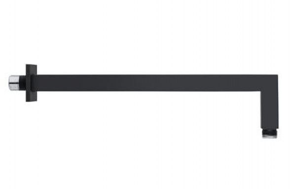 Paffoni Lusso Black ramię prysznicowe 400 mm, czarny mat ZSOF063NO400