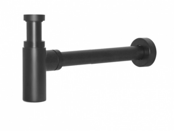 Paffoni półsyfon umywalkowy, czarny mat ZACC240NO