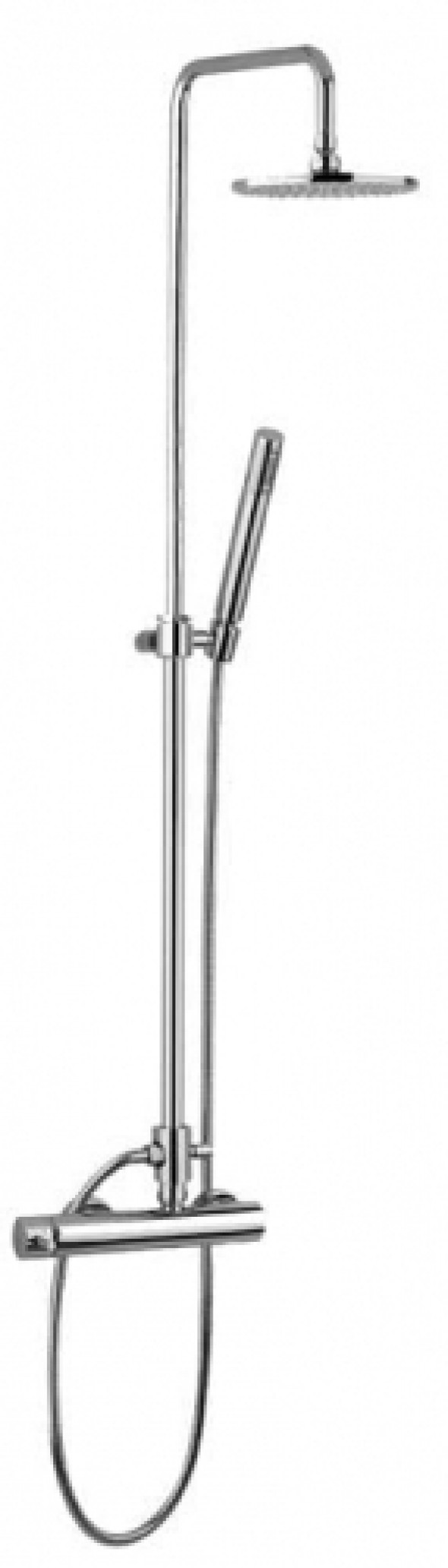 Paffoni Stick Easy Plus komplet prysznicowy ZCOL603CR