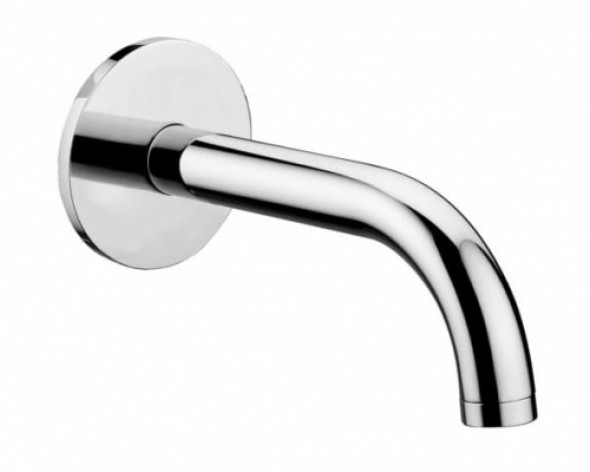 Paffoni Stick wylewka ścienna 120mm, chrom ZBOC105CR