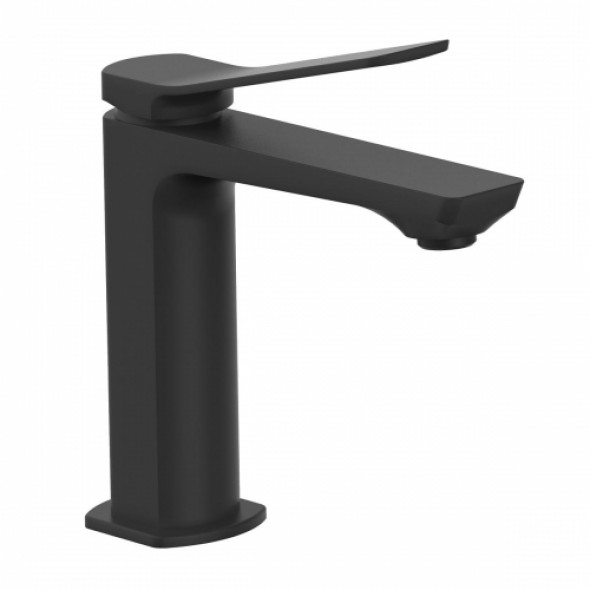 Paffoni Tilt bateria umywalkowa, bez korka, czarny mat TI071NO