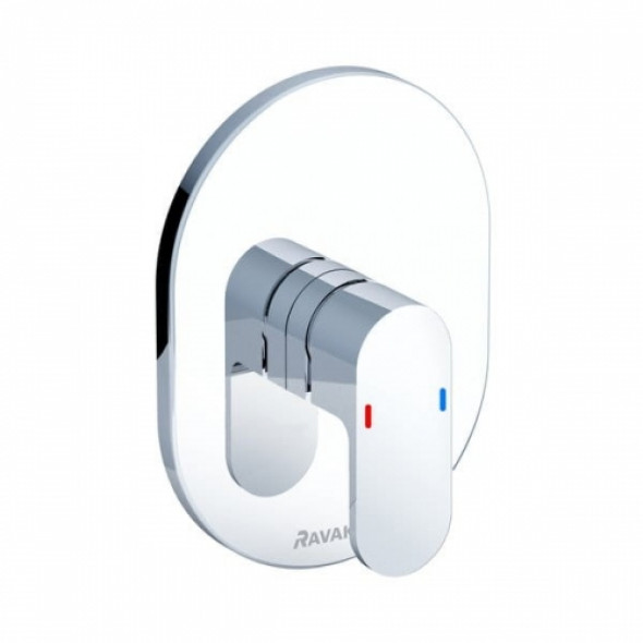Ravak Chrome bateria natryskowa podtynkowa element zewnętrzny CR 066.00 X070057