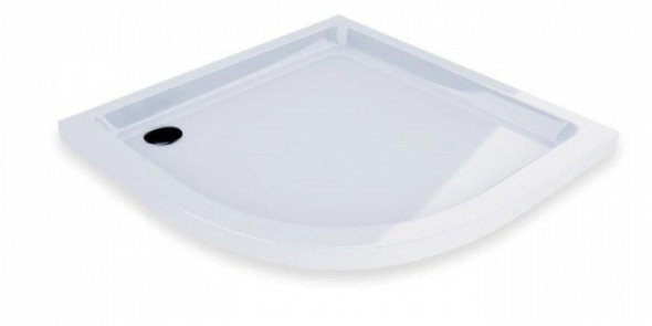 Ravak Ronda Basic LA brodzik półokrągły 80x80cm, promień 500 GPX2240129