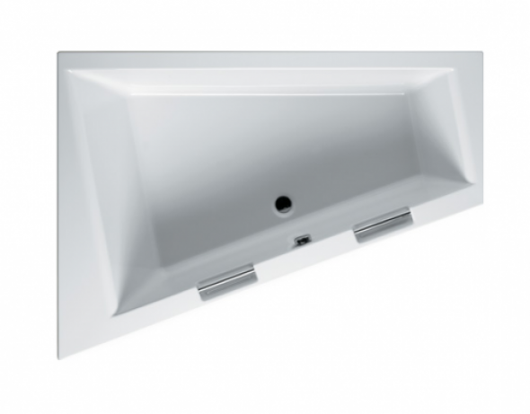 Riho Doppio wanna asymetryczna 180x130 prawa BA90