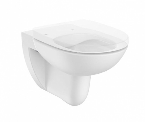 Roca Debba Round Rimless miska podwieszana 54x35,5cm, bez deski A346998000