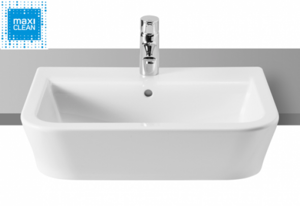Roca Gap MaxiClean umywalka półblatowa 56x40cm A32747S00M