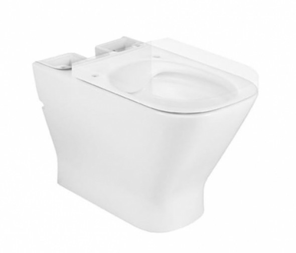 Roca Gap Square Rimless miska kompatowa WC bez deski A34273700H