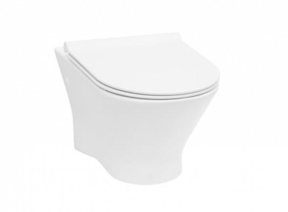 Roca Nexo Rimless miska podwieszana 53,5x36cm, z deską wolnoopadajacą A34H64L000