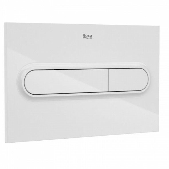 Roca PL1 Duplo One przycisk spłukujący, biały A890195000