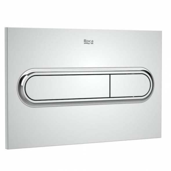 Roca PL1 Duplo One przycisk spłukujący, chrom A890195001