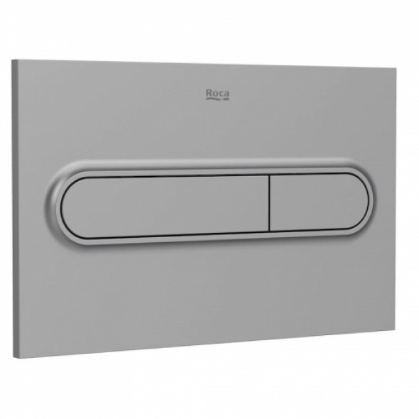 Roca PL1 Duplo One przycisk spłukujący, szary lakierowany A890195002