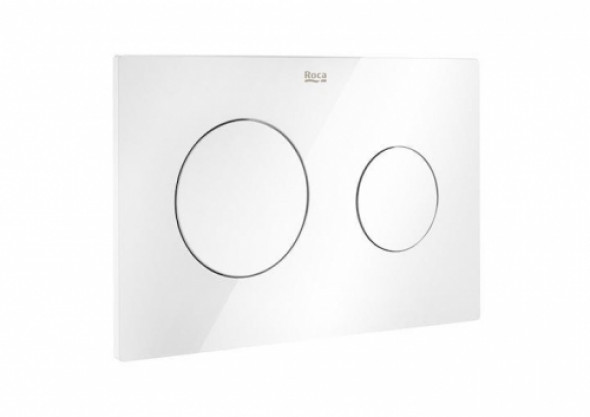 Roca PL10 Duplo One przycisk spłukujący, biały A890189000